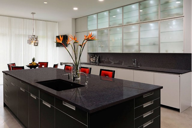 Compare Black Cosmic Granite Countertop Prices - Austin, TX