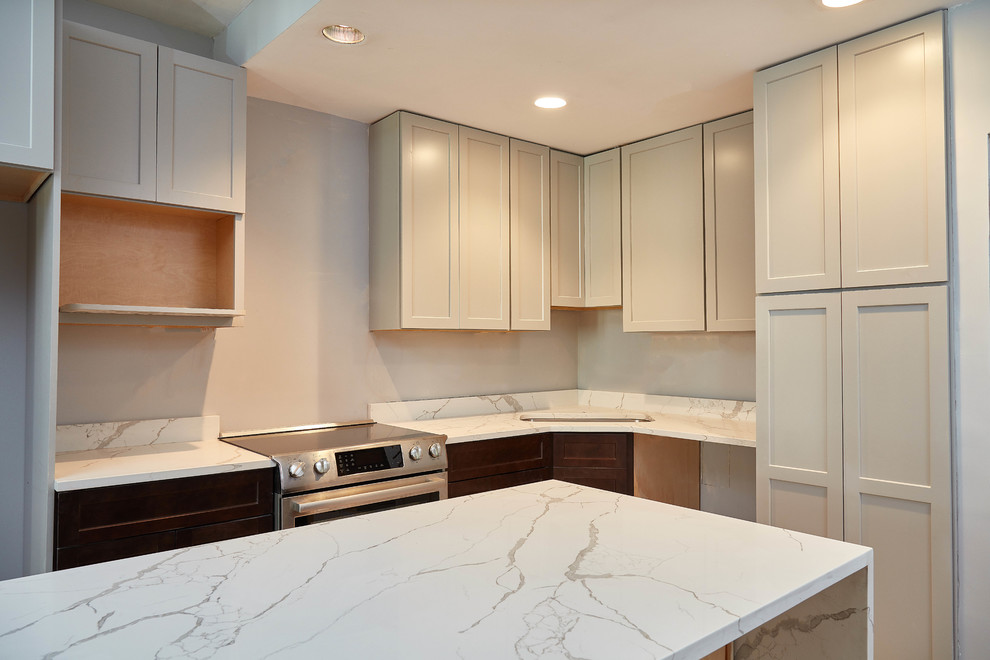 Kitchens With Calacatta Laza Quartz