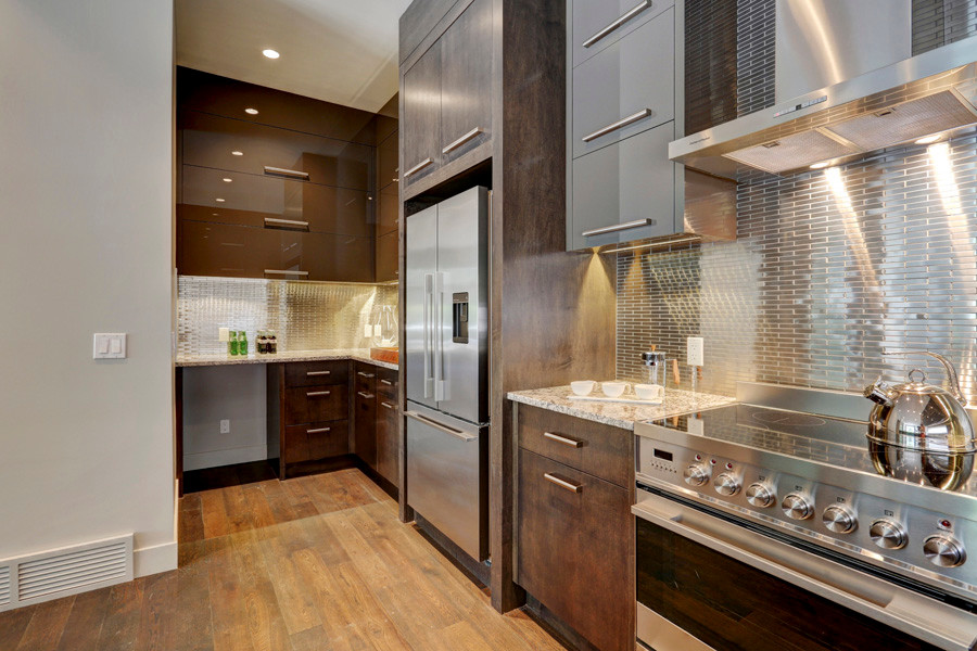 Calgary Urban 4Plex Modern Kitchen Calgary by Cornerstone