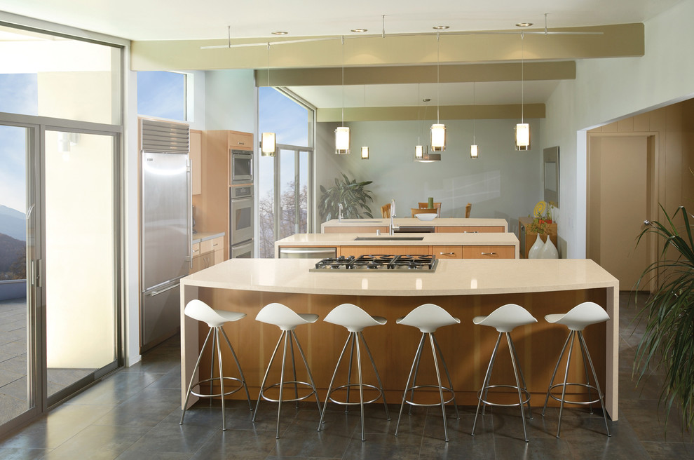 Photo of a modern kitchen in Minneapolis.