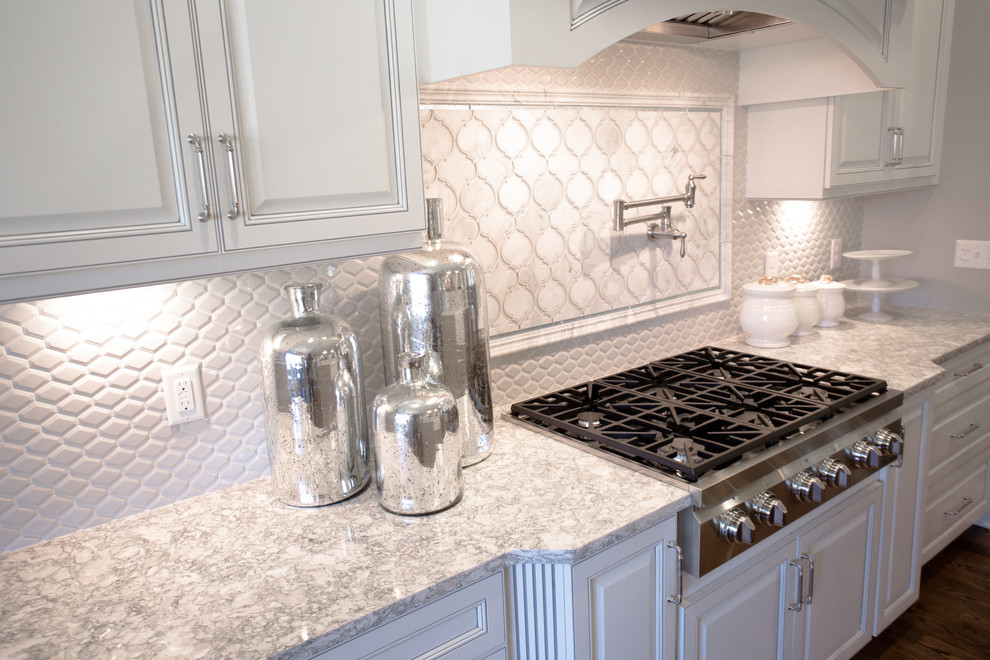 Cambria Quartz Berwyn Kitchen in Raleigh, North Carolina - Transitional - Kitchen - Raleigh - by ...