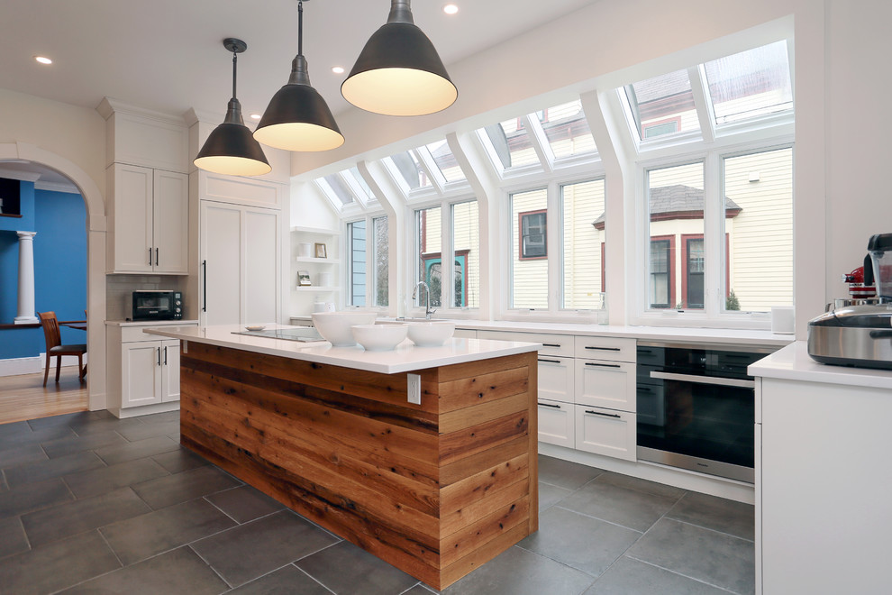 Cambridge Kitchen Remodel - Transitional - Kitchen - Boston - by New ...