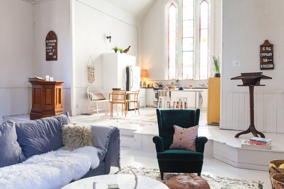 Camlachie Chapel Farmhouse Kitchen Toronto by Jenn Hannotte / Hannotte Interiors Houzz