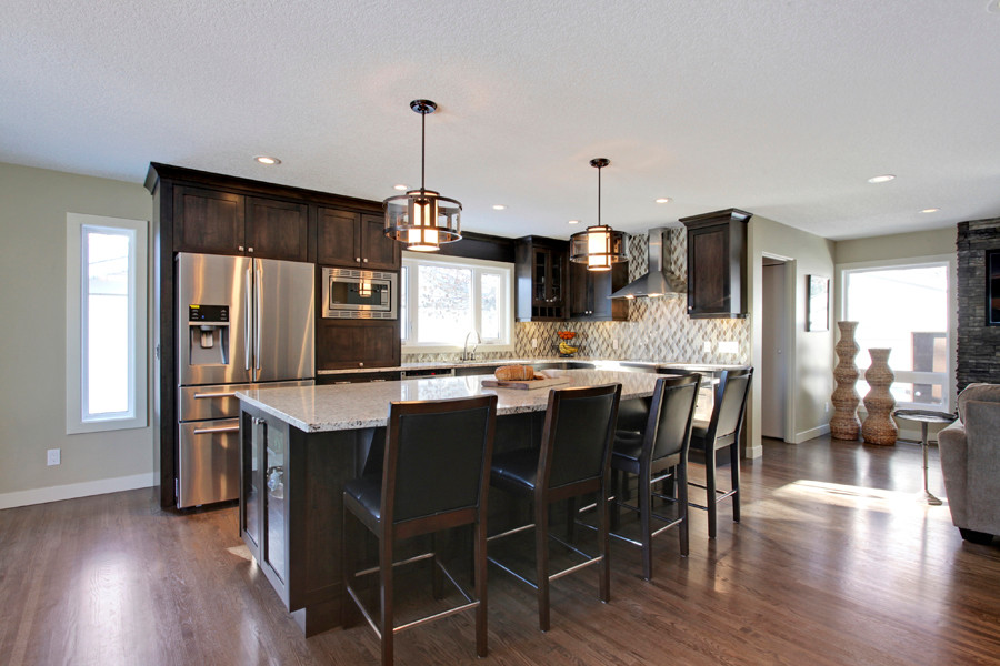 Campbell Family Home Renovation Classique Chic Cuisine Calgary