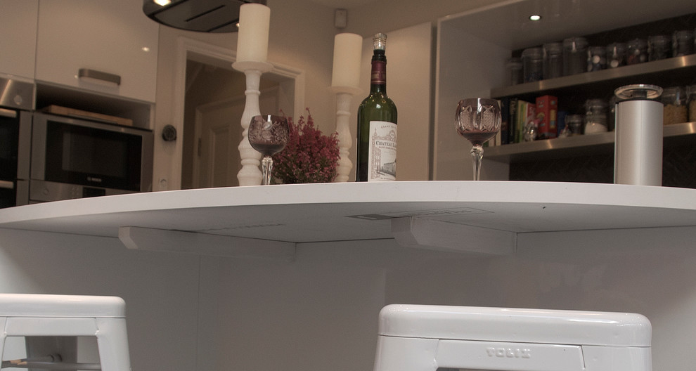 Cantilever worktop support Contemporary Kitchen Other by