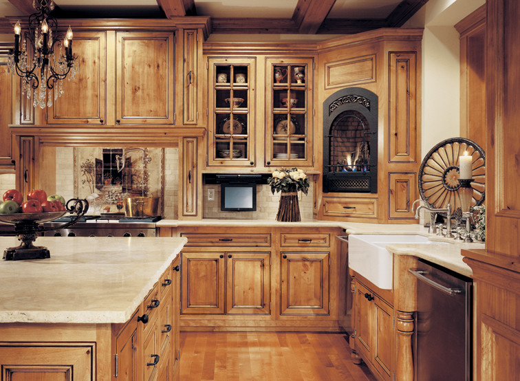 Chocolate Glaze Cabinets Houzz