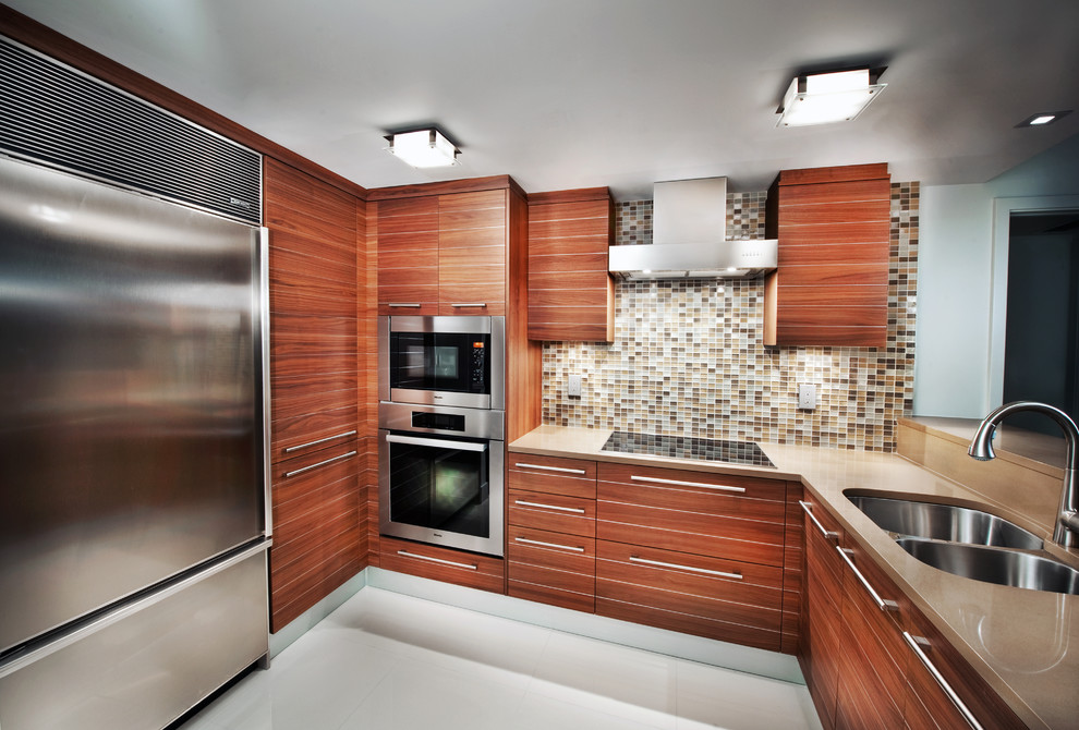Canyon Ranch Miami Beach Carillon Penthouses Modern Kitchen