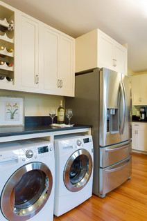 Caser le lave-linge dans la cuisine - M6