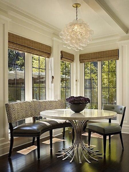This is an example of a classic dining room in Seattle.