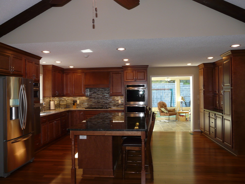 Caramel kitchen update Transitional Kitchen Birmingham by