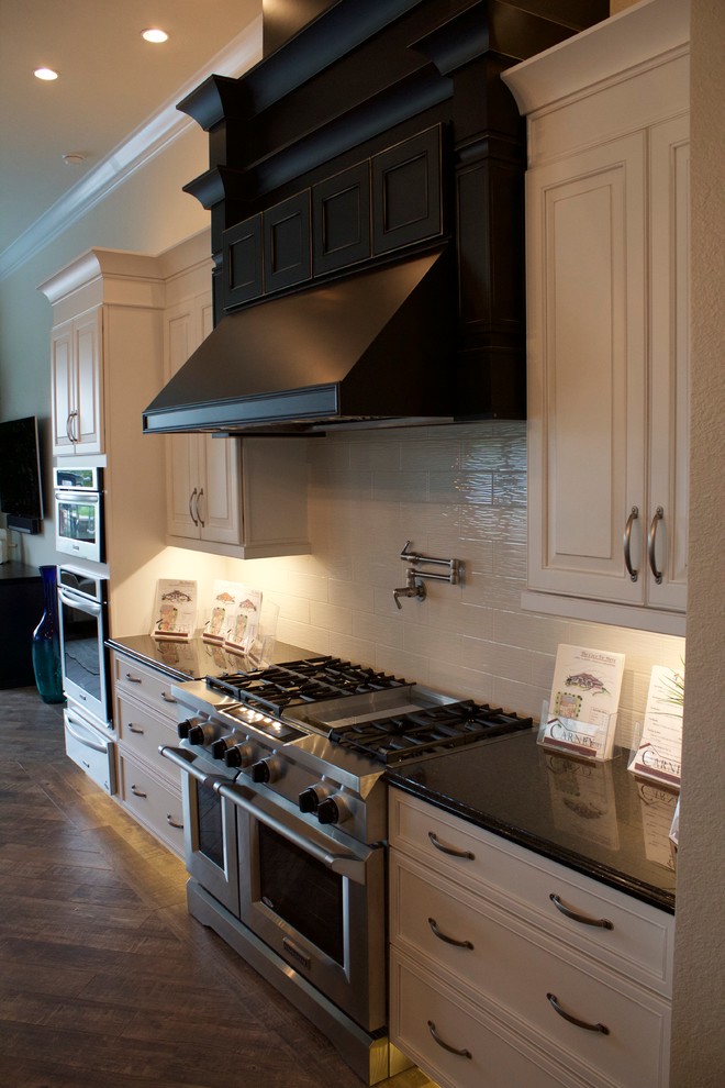 Carney Properties Surfside Model Transitional Kitchen Miami by Genies, Inc