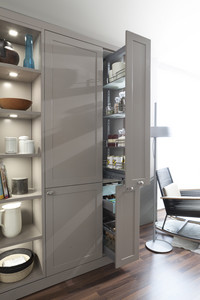 Elegant kitchen photo in Boston