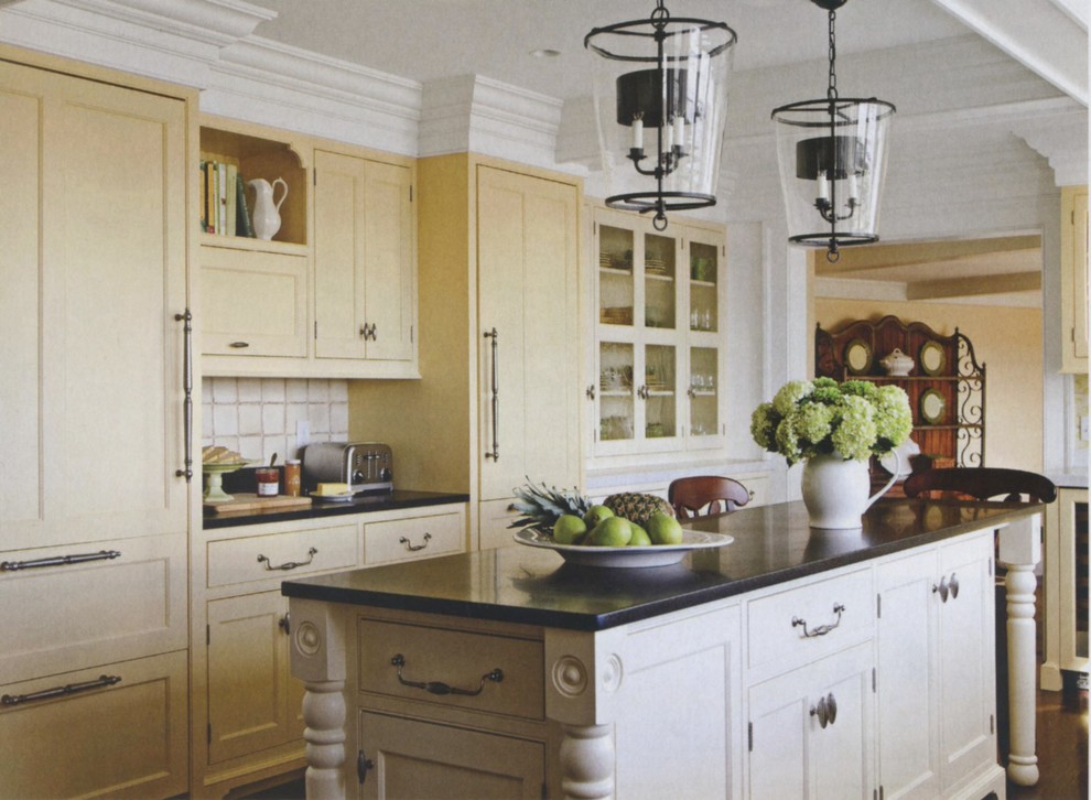 Carroll Traditional Kitchen Portland Maine by Gulfshore Design