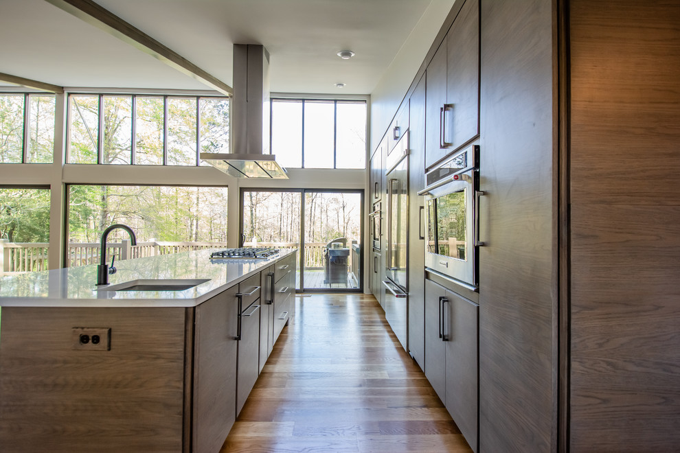 Cary Drive Remodel Contemporary Kitchen Atlanta by J Manifold
