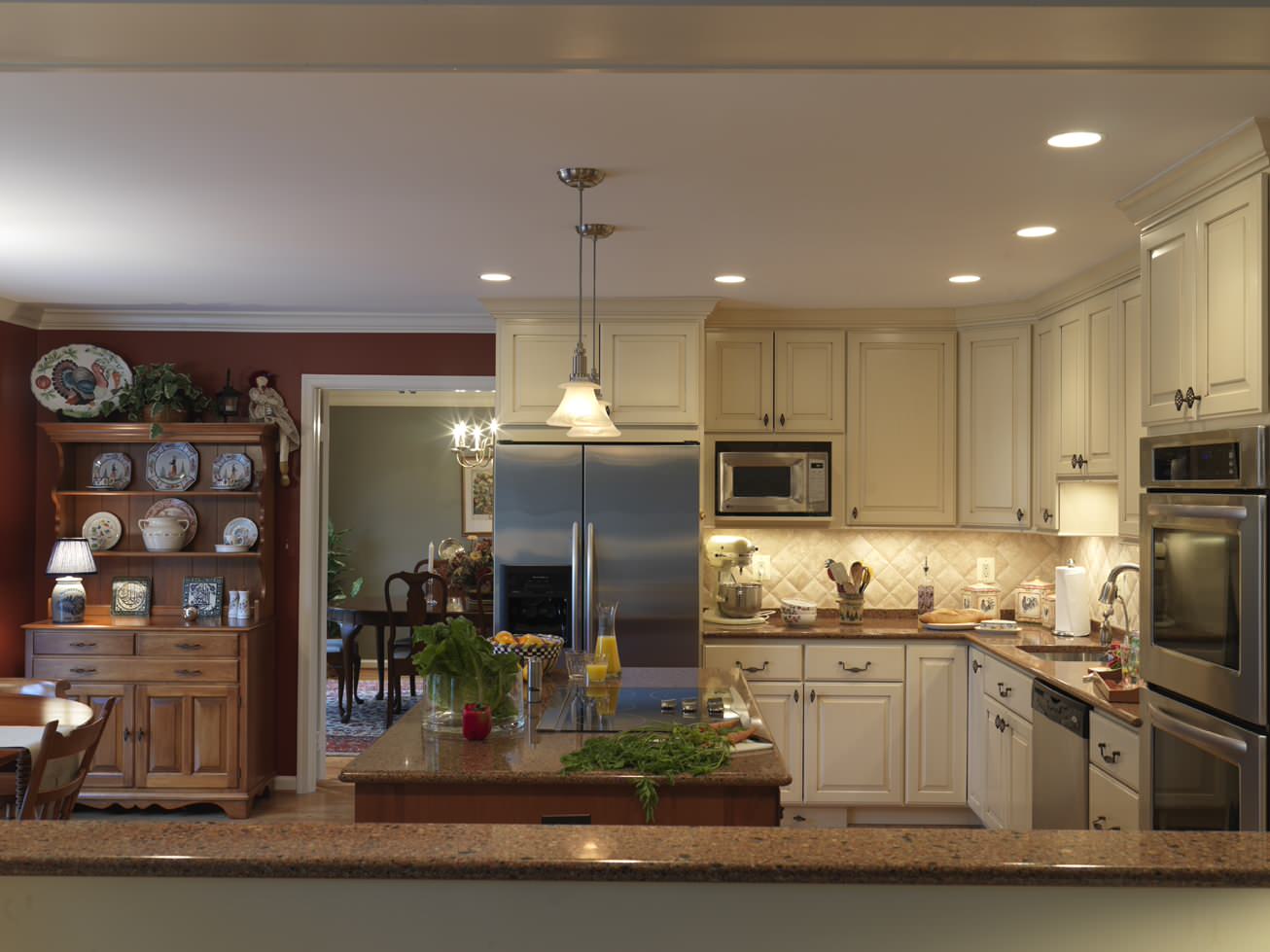 Kitchen Half Wall Houzz