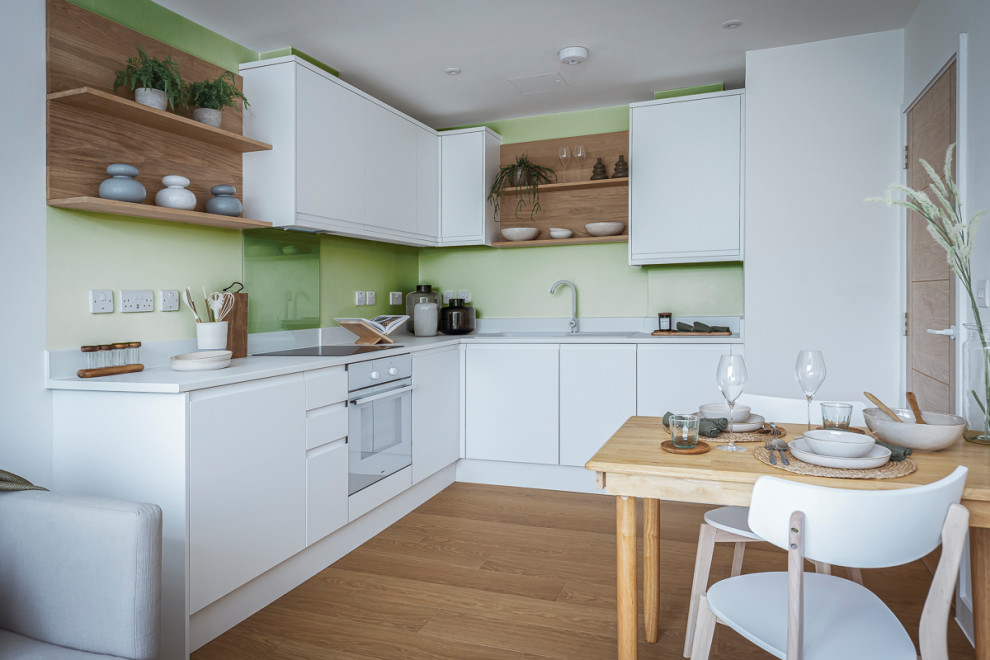 Example of a danish kitchen design in Kent