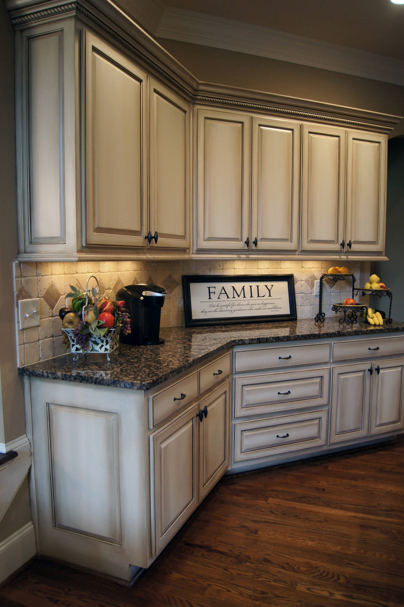 Painting And Glazing Oak Cabinets