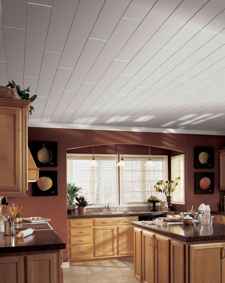 Ceiling Tiles Kitchen Other by The Decorating Center Houzz