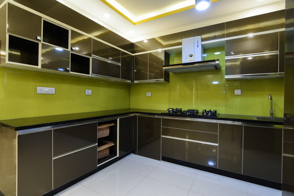 Century Central - Modular Kitchen in Bangalore - Modern - Kitchen ...