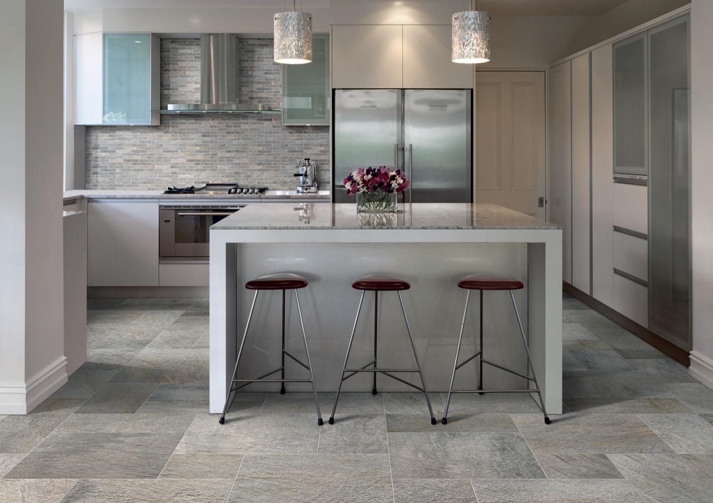 Ceramic Porcelain Tile Ideas Contemporary Kitchen Portland By Oregon Tile Marble Houzz