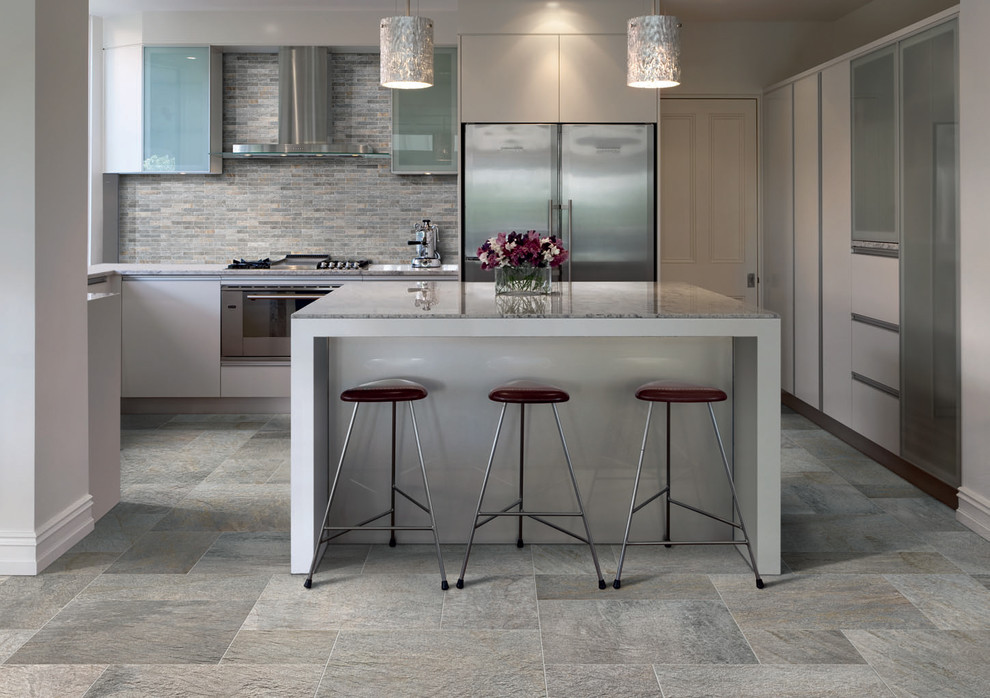Inspiration for a contemporary kitchen remodel in Portland