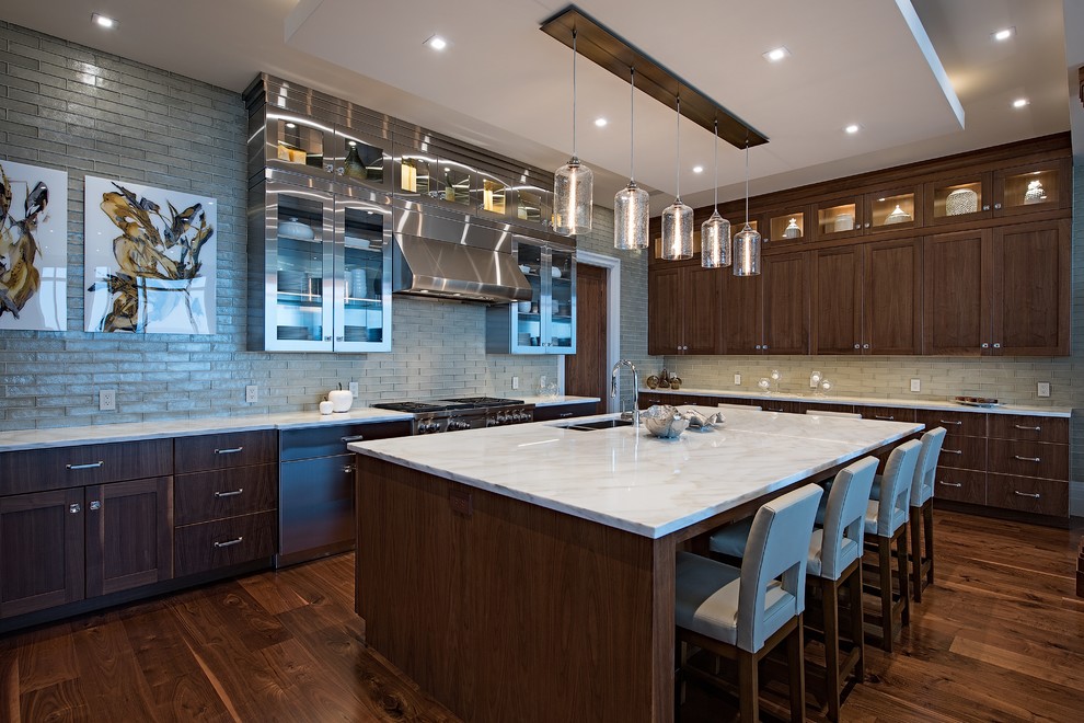 Contemporary kitchen in St Louis.
