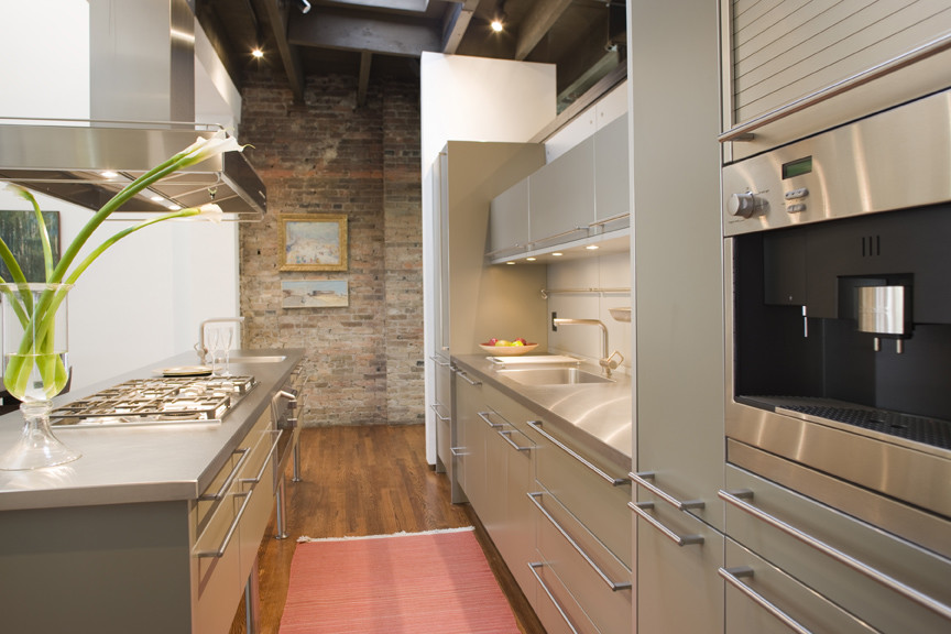 Example of an eclectic kitchen design in Philadelphia