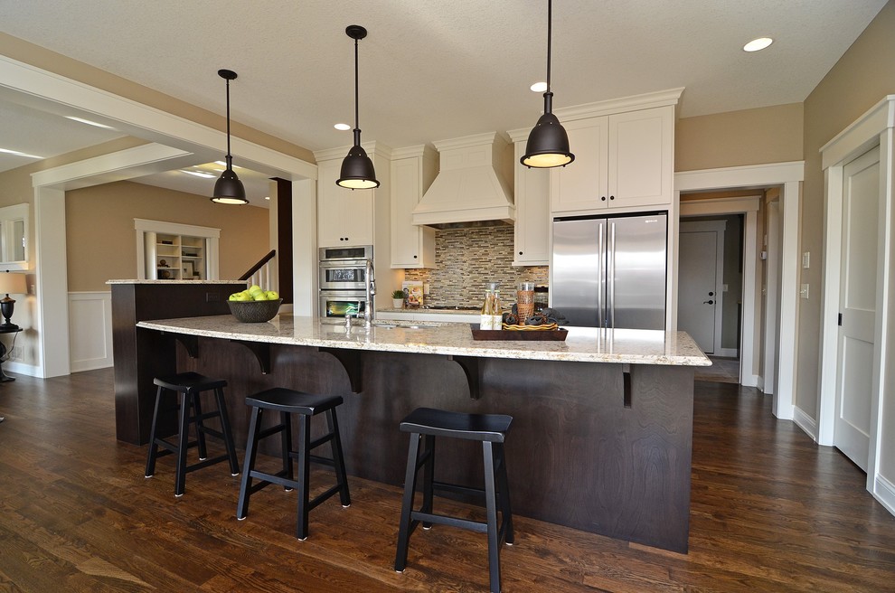 Chanhassen Cottage New Construction Traditional Kitchen Minneapolis by Highmark Builders