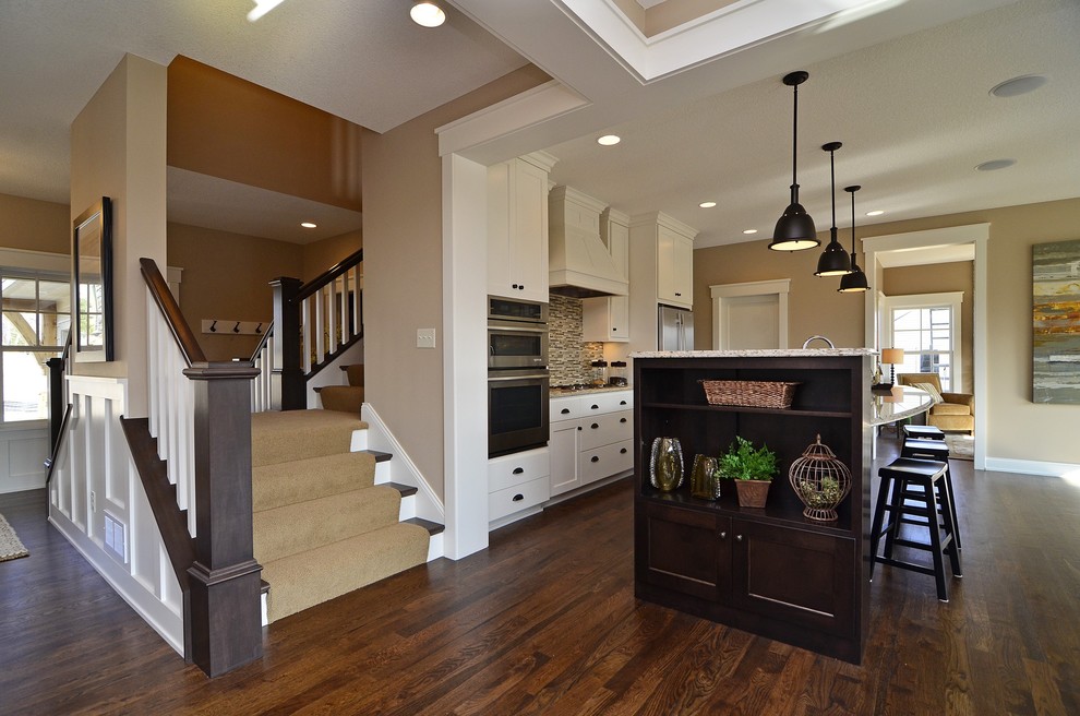 Chanhassen Cottage New Construction Traditional Kitchen Minneapolis by Highmark Builders