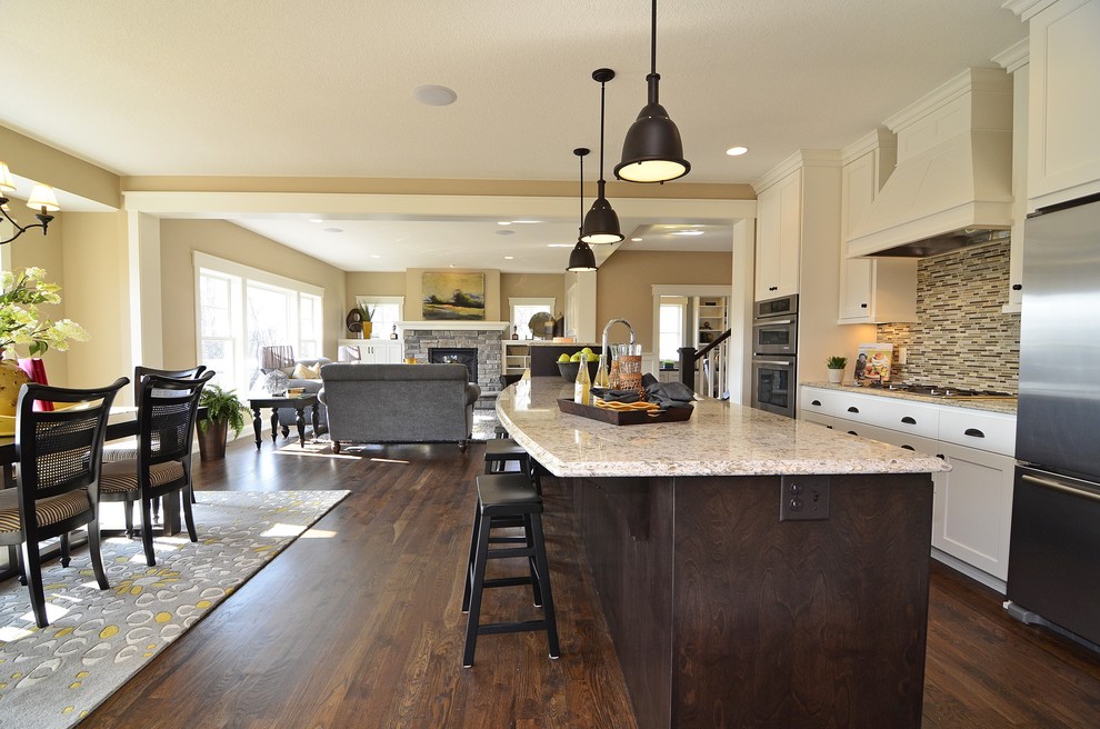 Chanhassen Cottage New Construction Traditional Kitchen Minneapolis by Highmark Builders