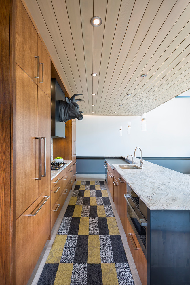 Photo of a contemporary kitchen in Minneapolis.