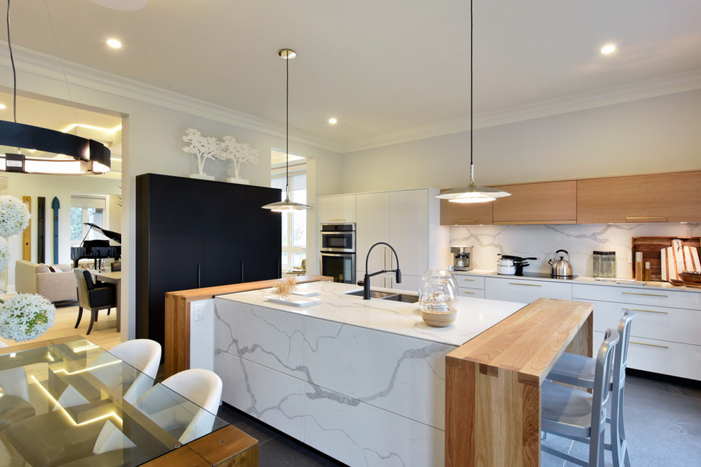 CHEO Dream Home 2016 Contemporary Kitchen Ottawa by Living