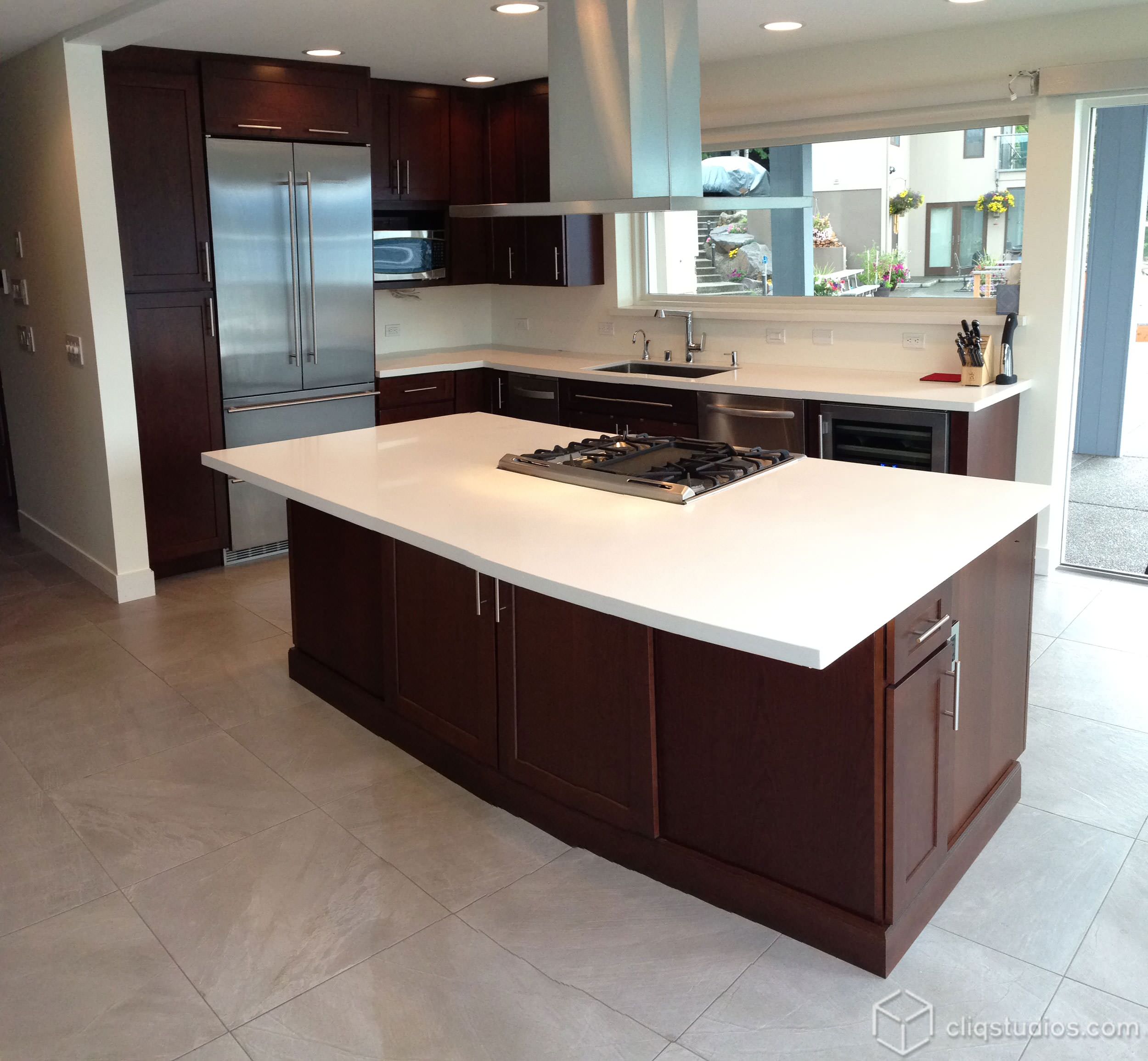 Cherry Kitchen Cabinets Houzz