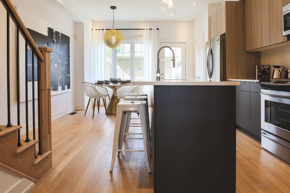 Cherryhill Modern Kitchen Toronto by User Houzz