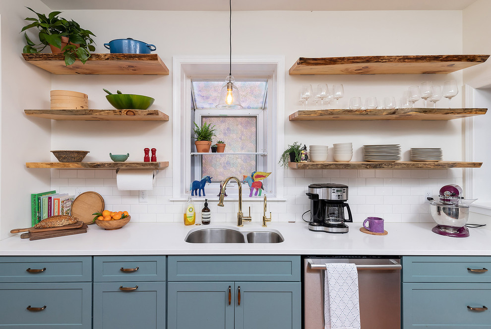 Inspiration for an eclectic kitchen remodel in Philadelphia