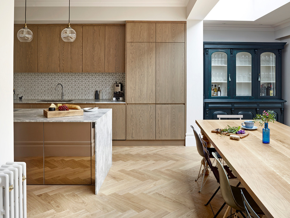 Chic Urban kitchen Design - Contemporary - Kitchen - Kent ...