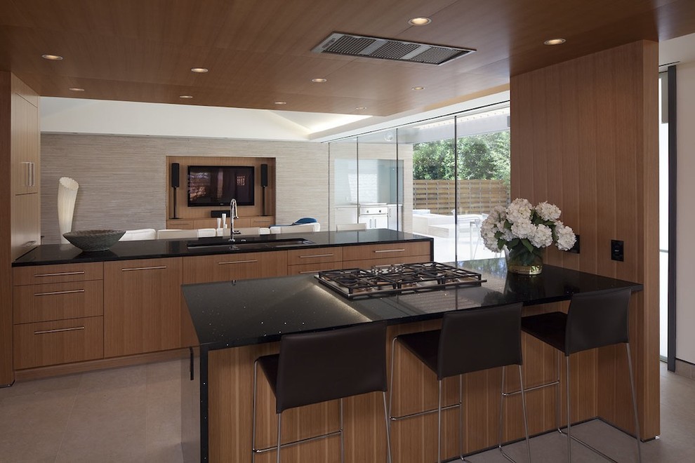 Inspiration for a contemporary kitchen in Austin.