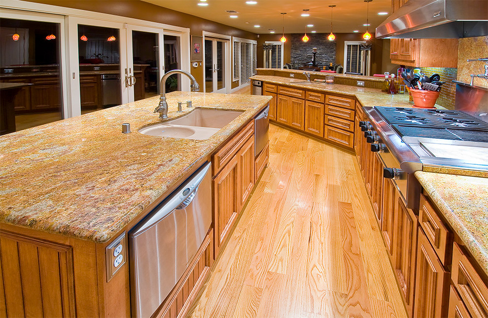 Citrus Avenue Custom Granite Kitchen Countertops Traditional