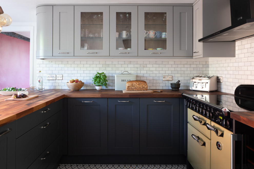 Classic Dark Grey and Light Grey kitchen - Kitchen - Other - by