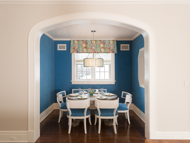 Classic Greek Revival Custom Home - Traditional - Dining Room - Chicago ...