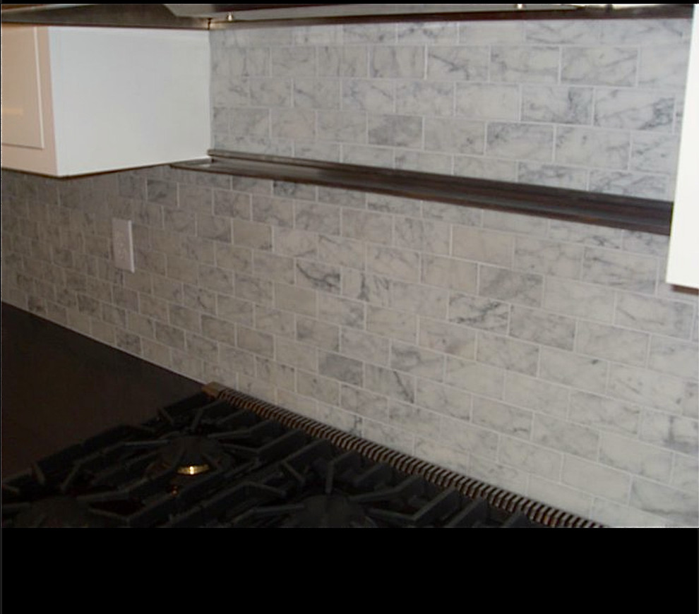 Classic Providence,RI White Kitchen Traditional Kitchen