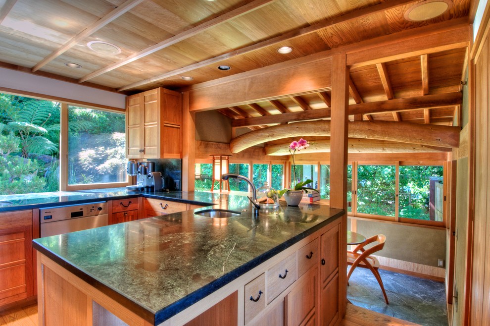 Classical Japanese Meets American Techno Luxe Asian Kitchen San 