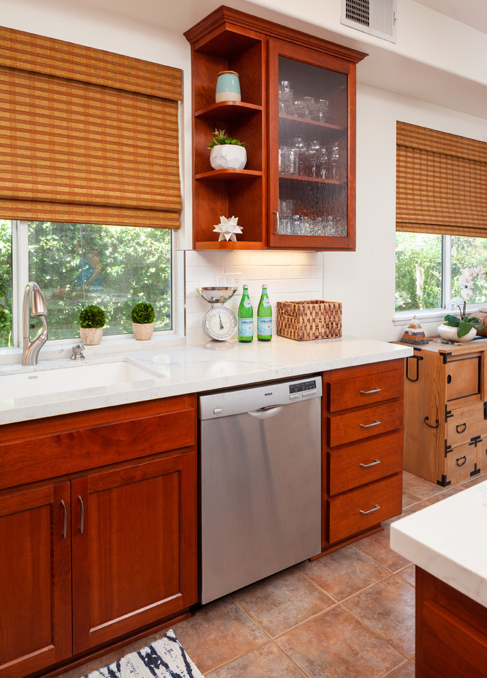Clean Transitional Kitchen - Transitional - Kitchen - San ...