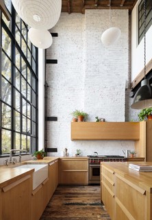 Clinton Hill Townhouse Kitchen - Industrial - Küche - New York - von
