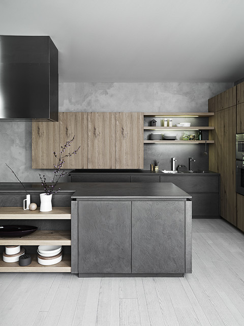 Cloe From Our Range Of Cesar Kitchens Modern Kitchen Melbourne By Oak Kitchens Houzz Au