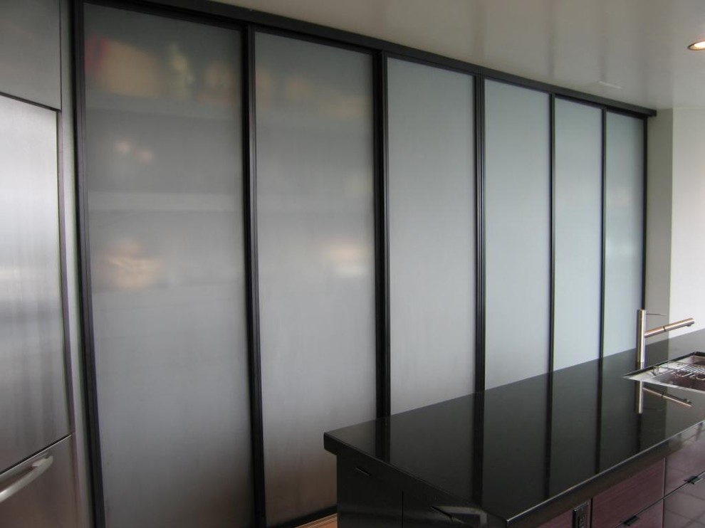 Closet Doors Contemporary Kitchen Vancouver by The Sliding Door