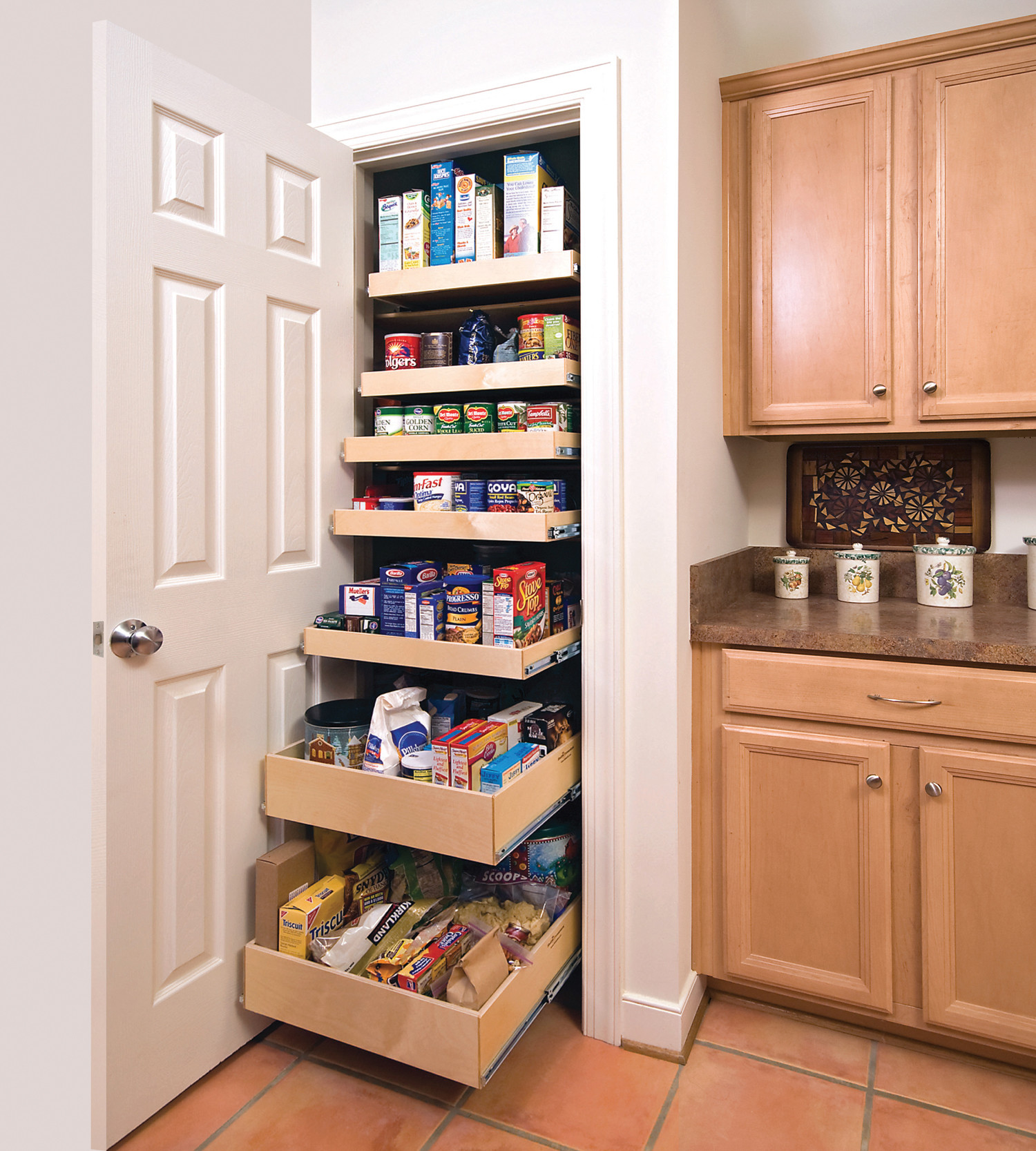 Pantry Shelving Systems Houzz, Larder Shelving Systems