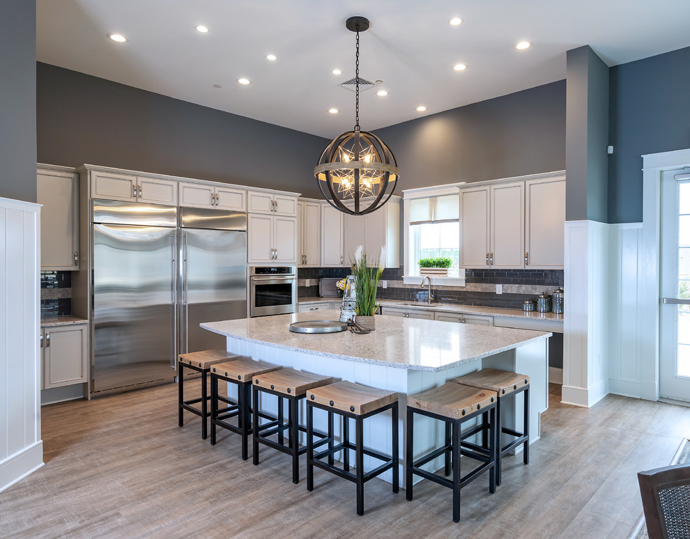 Clubhouse - Rustic - Kitchen - Philadelphia - by Deanna's Interior ...