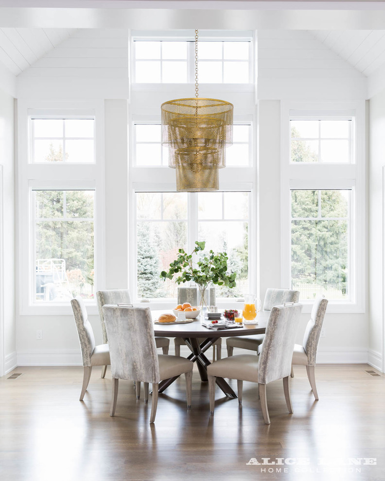 This is an example of a traditional dining room in Salt Lake City.