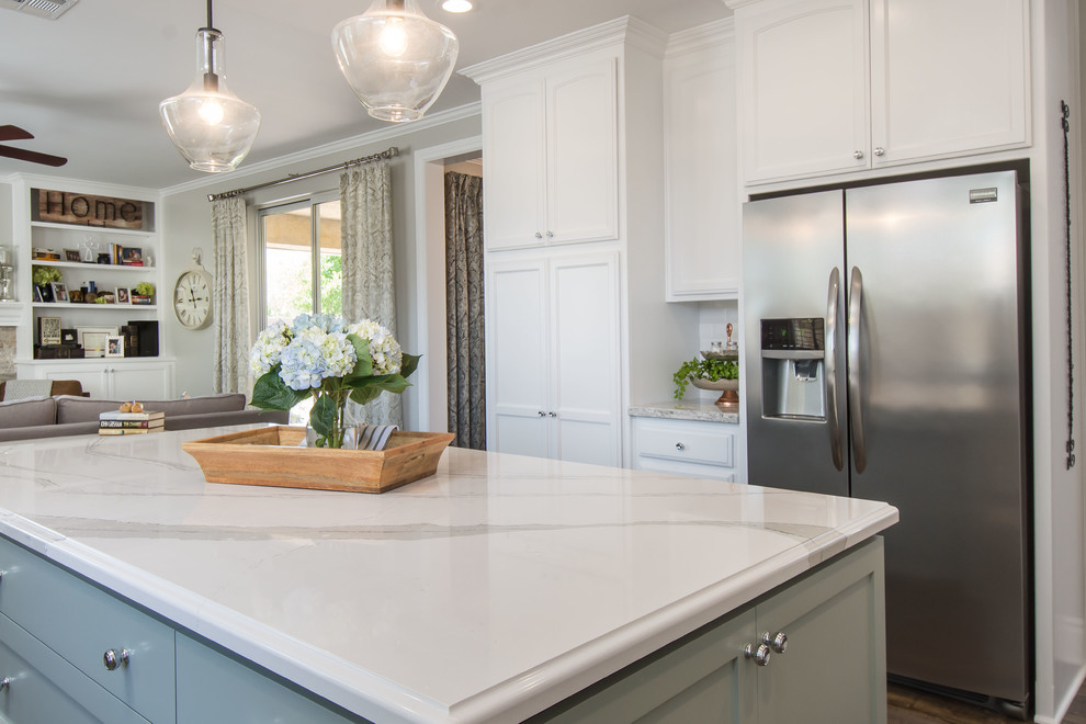 Coastal Cool in the Desert Transitional Kitchen Los Angeles by